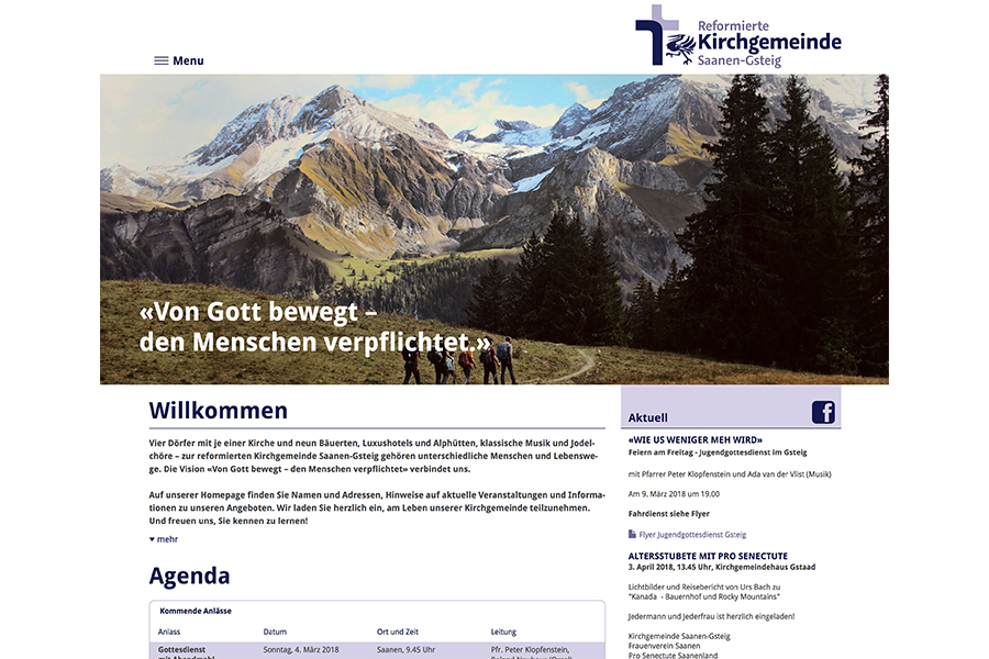 Reformierte Kirchgemeinde Saanen-Gsteig